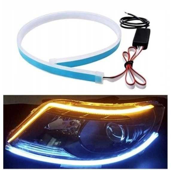 Reflektor samochodowy LED z kierunkowskazem Dunlop