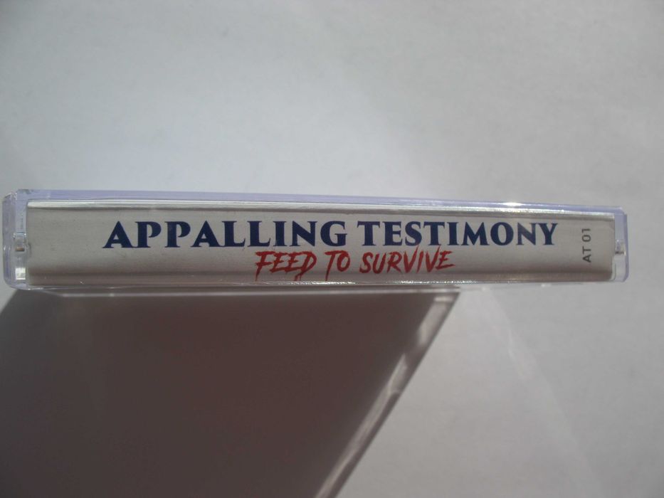APPALING TESTIMONY demo 2019 WHITE version UKR дезметал на кассете MC*