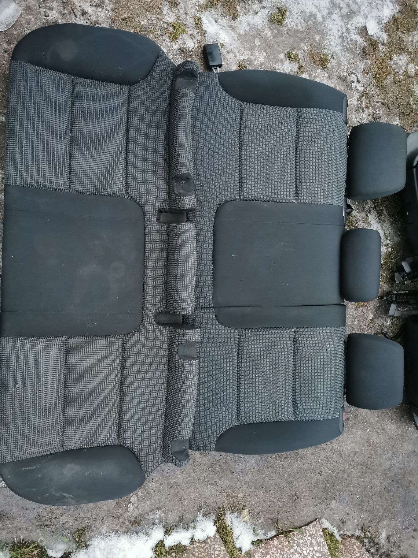 Komplet foteli tapicerka kanapa fotele siedzenia audi a3 8p 3d 03-12