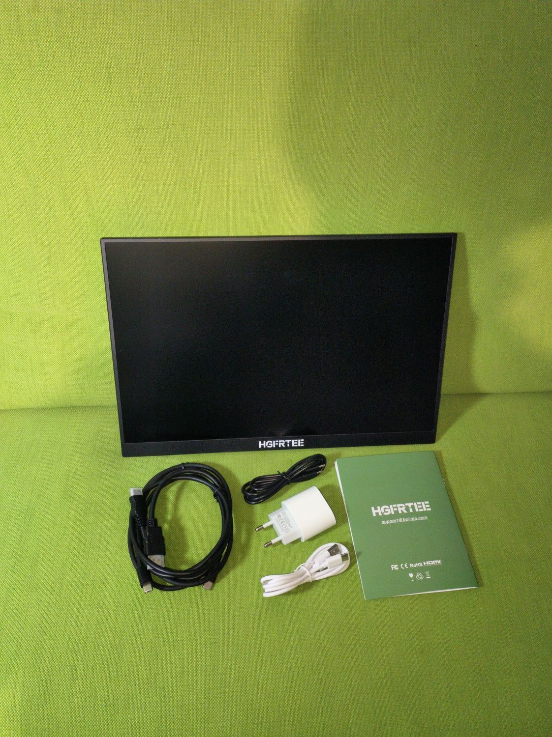 монітор з тачскріном  HGFRTEE 16 дюйм 60 Гц Type C 3.1 HDMI