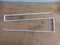 suporte para papel de cozinha branco