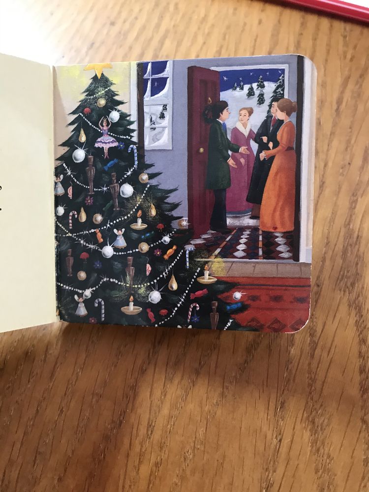 Набор картонных рождественских книг на английском