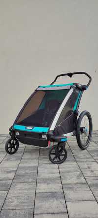 Przyczepka rowerowa Thule Chariot Lite 2 zielony