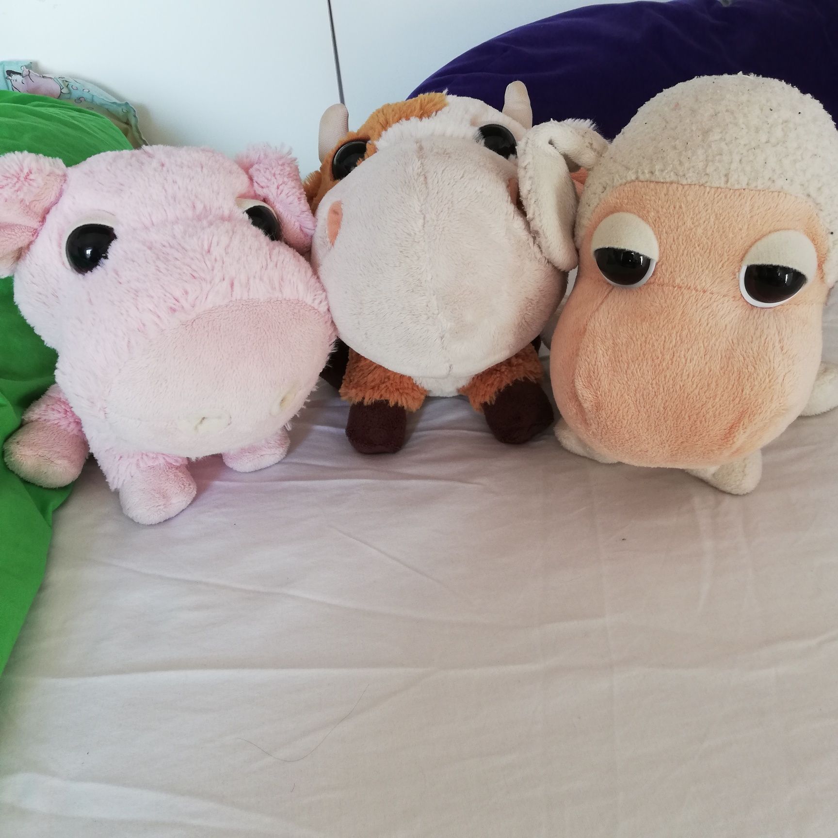 3 peluches do Lidl, Animais da Quinta