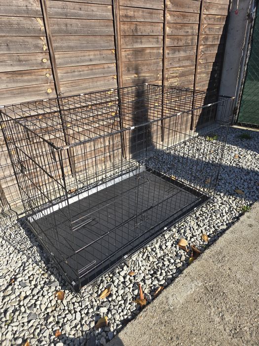Klatka kennelowa składana dla psa klatka kojec  zagroda
