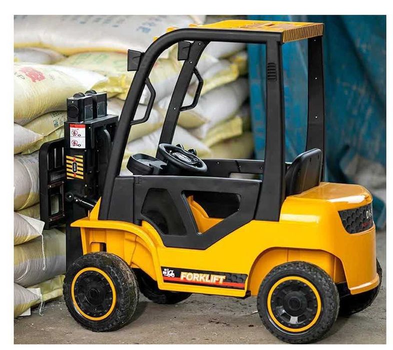 Wózek widłowy na akumulator dla dziecka, pilot 2x45W DLS-08