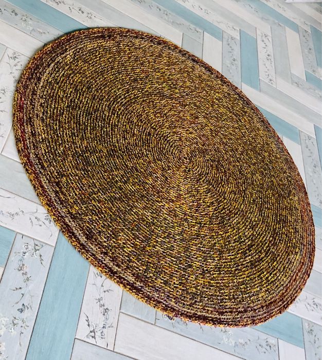 Ковер ручной работы 115 см.