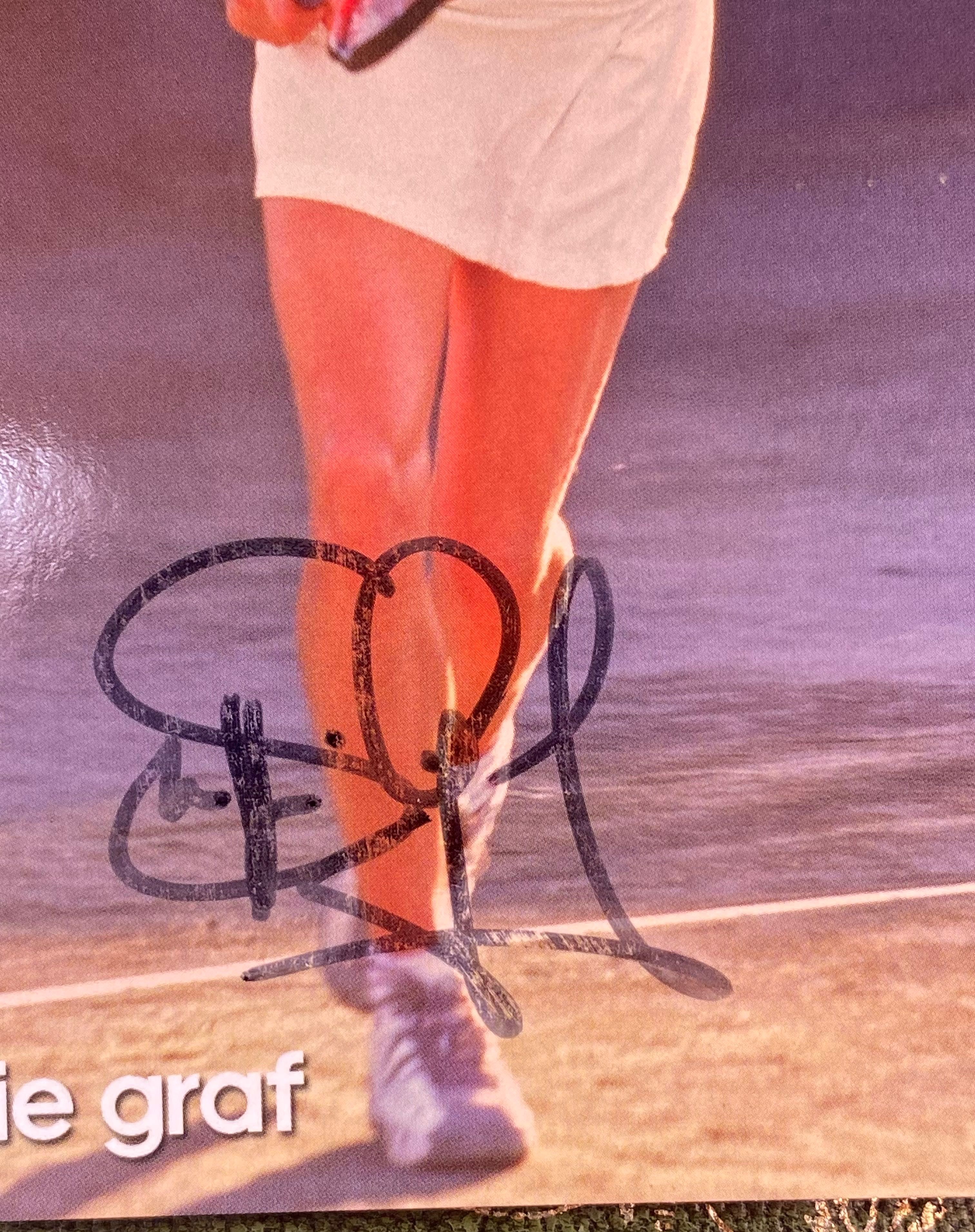 Штеффі Граф Steffi Graf автограф
