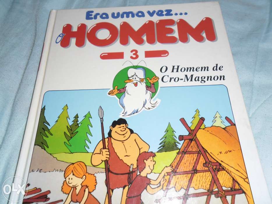 Livros da coleção "Era uma vez...O Homem"