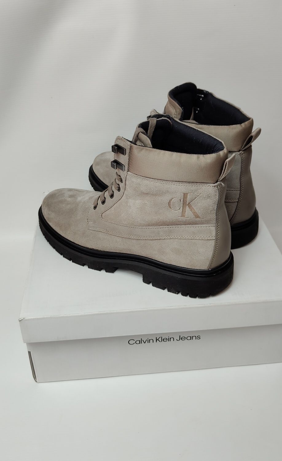 Buty trapery męskie Calvin Klein Jeans rozmiar 42 wkładka 27 cm brąz