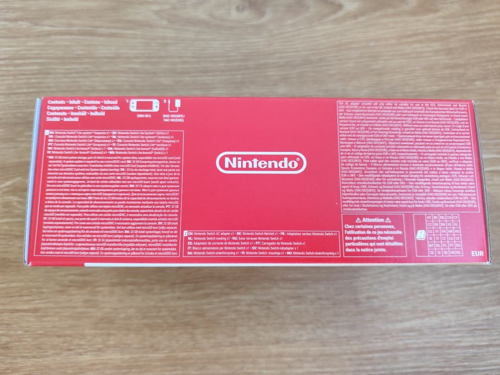 Nintendo switch turquesa