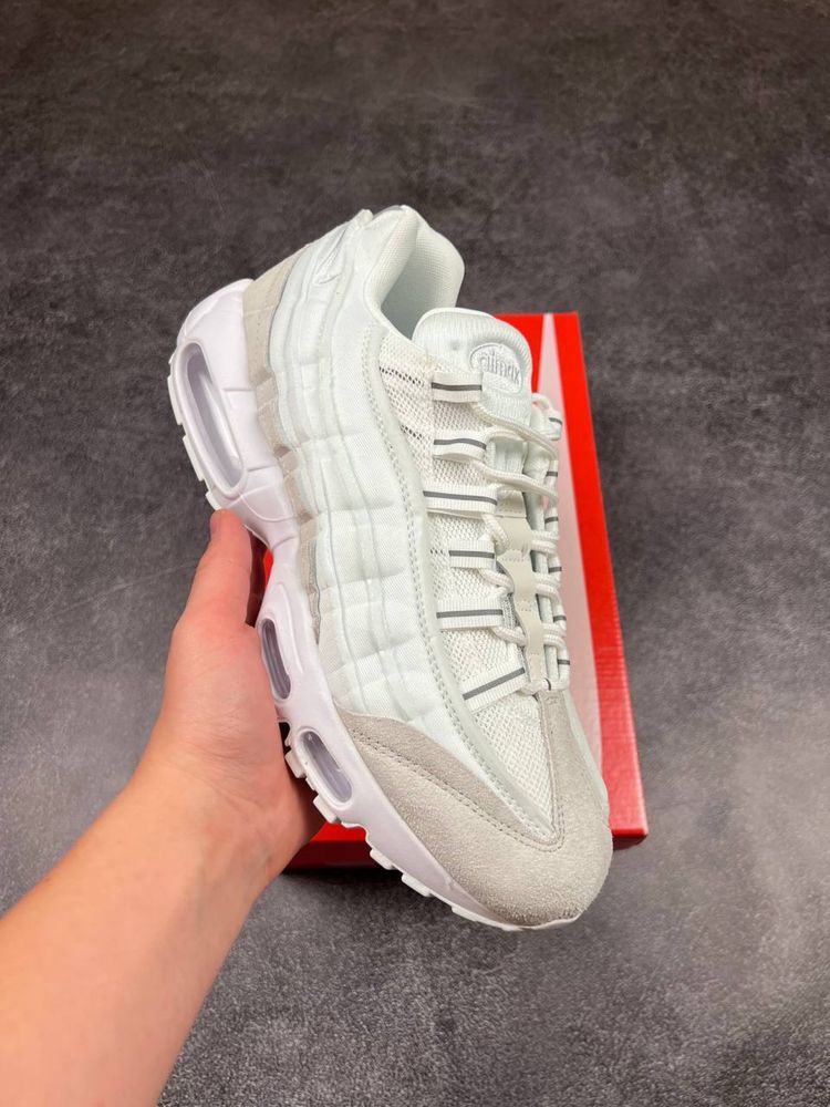‼️ТОП ЯКІСТЬ‼️ Кросівки Nike Air Max 95 × CDG найк ар макс 95 білі