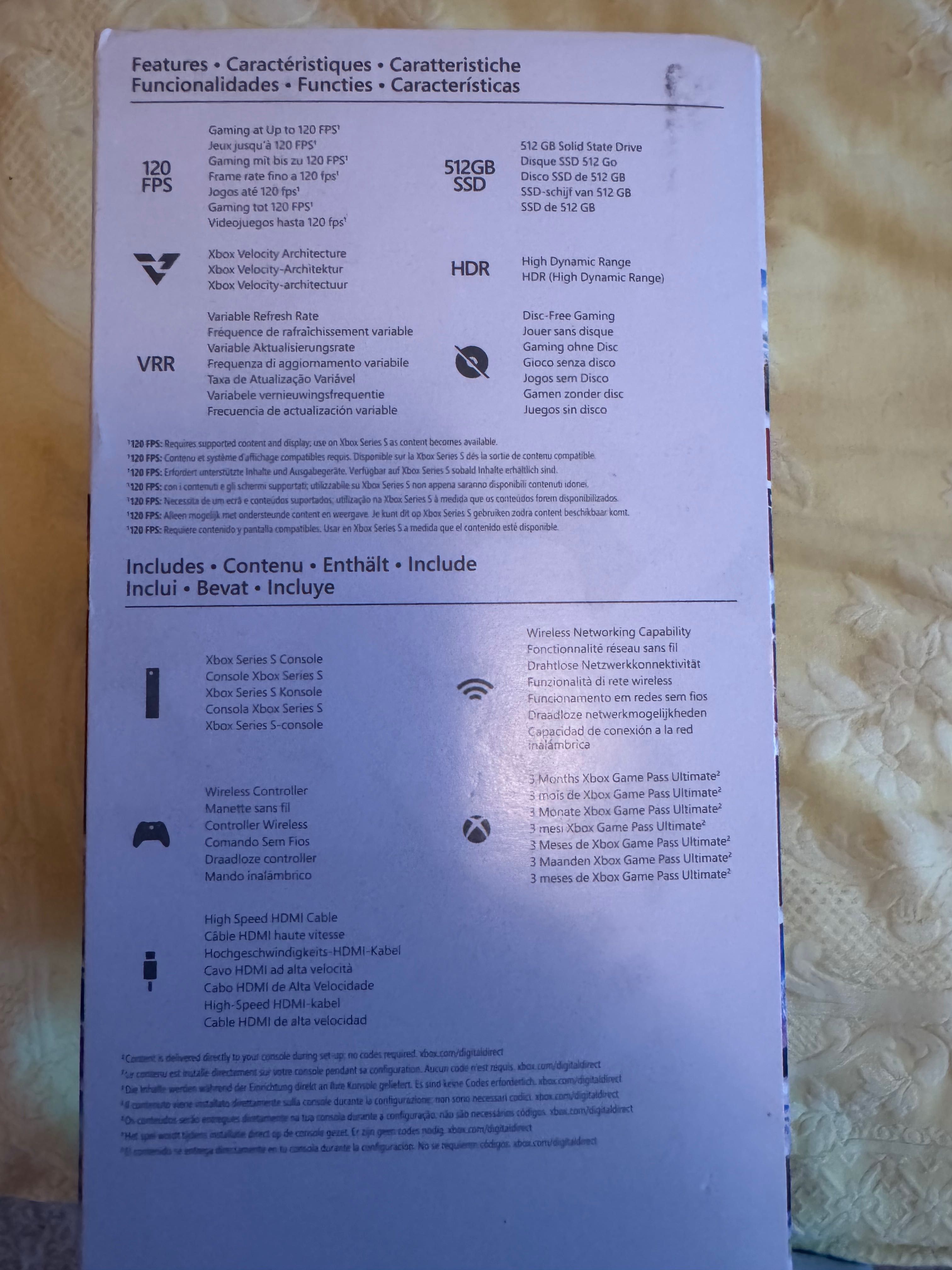 XBOX SERIES S ігрова приставка