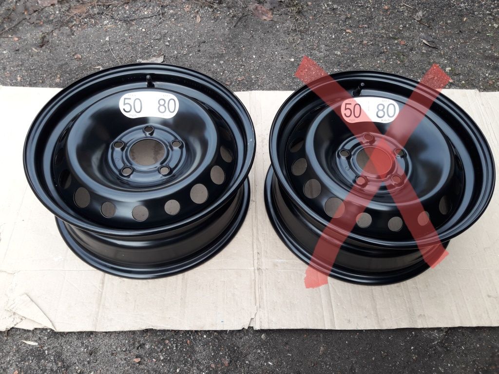 Диск стальний Renault Megane Zoe новий 5x114.3 R15  1шт
