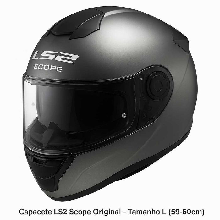 Capacete LS2 Scope Original – Tamanho L (59-60cm) .