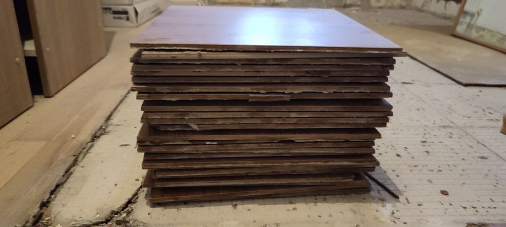 Płytki z demontażu. Bez kleju