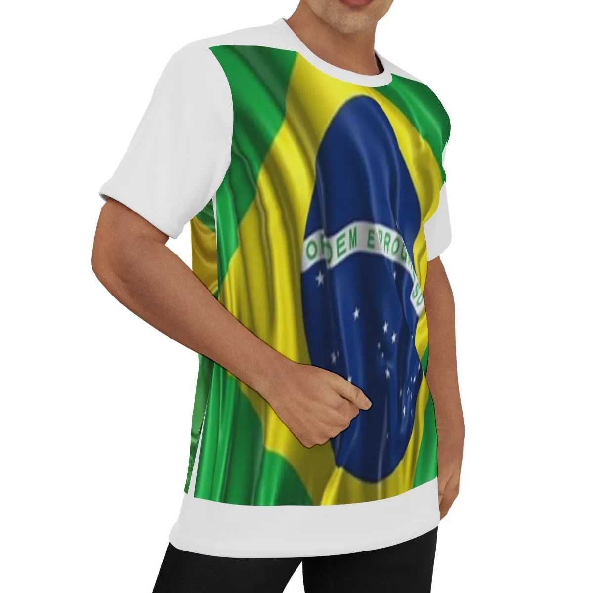 Brasil T-Shirt design único e exclusivo