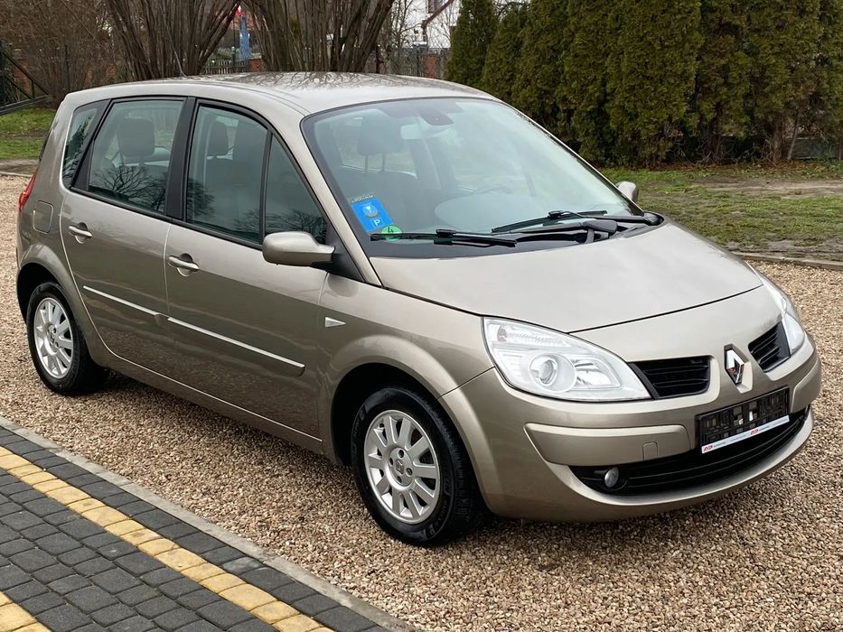 Renault Scenic Lift_Klima_Alu_1.6_Benyzna_156Tys.km_Zadbany_Opłacony_z Niemiec_Serwis