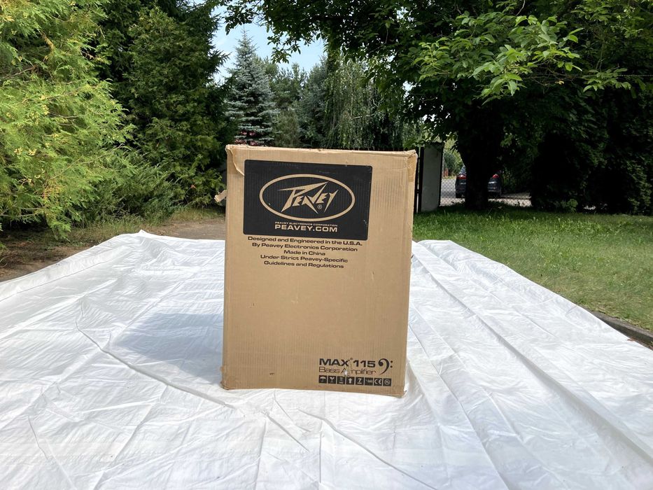 Wzmacniacz piec basowy PEAVEY Max115 do basu – JAK NOWY
