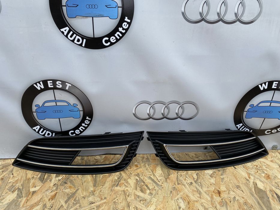 Решітки противотуманок Audi A4 B8 решітки туманок ауді А4 В8