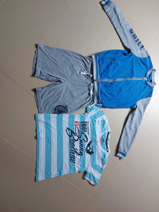 Conjunto 3 peças primavera/ verão