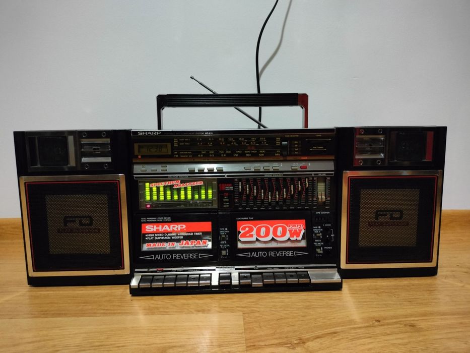 Super Sharp Wf939, radiomagnetofon, boombox, p.sprawny.