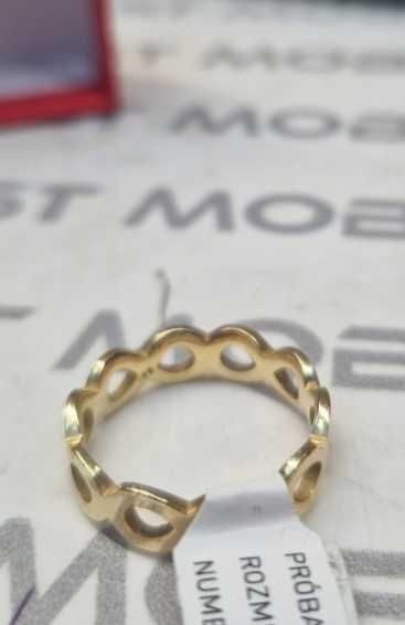 Piękny złoty pierścionek P. 585 W. 3,1G R. 13 Best Mobile Lombard