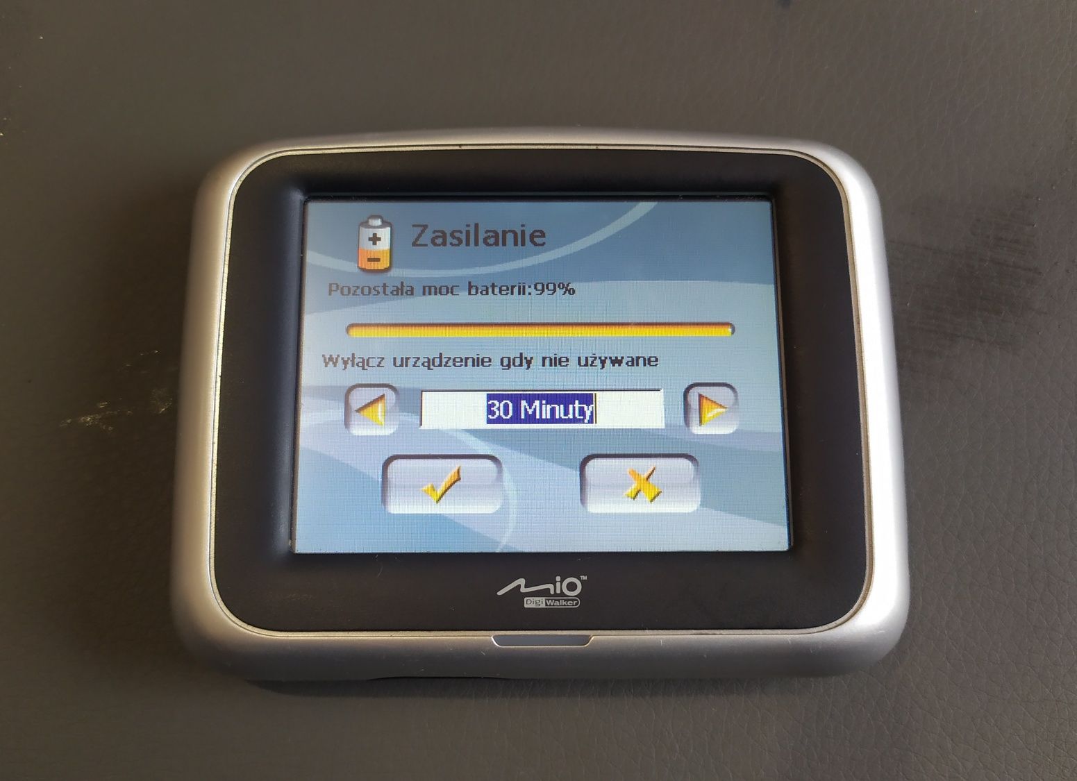 Nawigacja GPS Mio z mp3