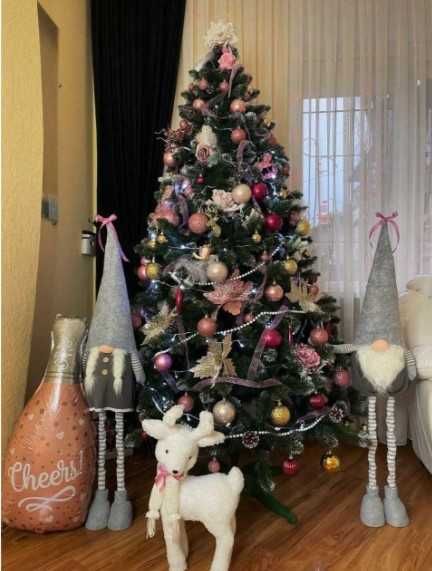 ‼️Акція‼️ Штучна ялинка "Елітна з Шишками" | Елка искусственная, ель