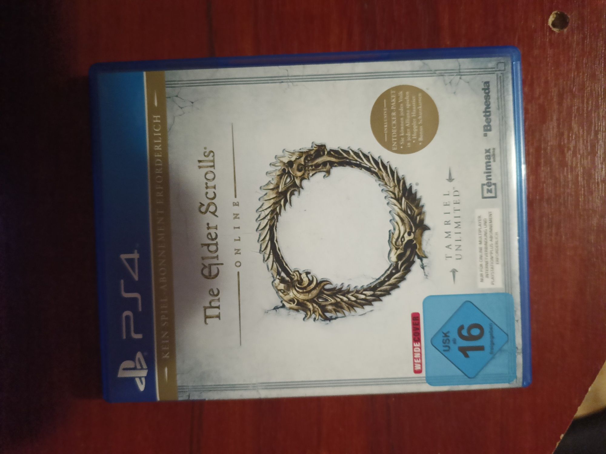 Elder Scrolls диск для ps4