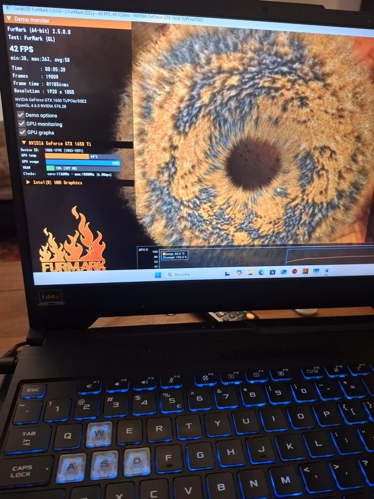 Laptop Asus Tuf Fx506l Gtx 1650ti 144hz