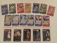Karty Dragon Ball Chio 18 sztuk