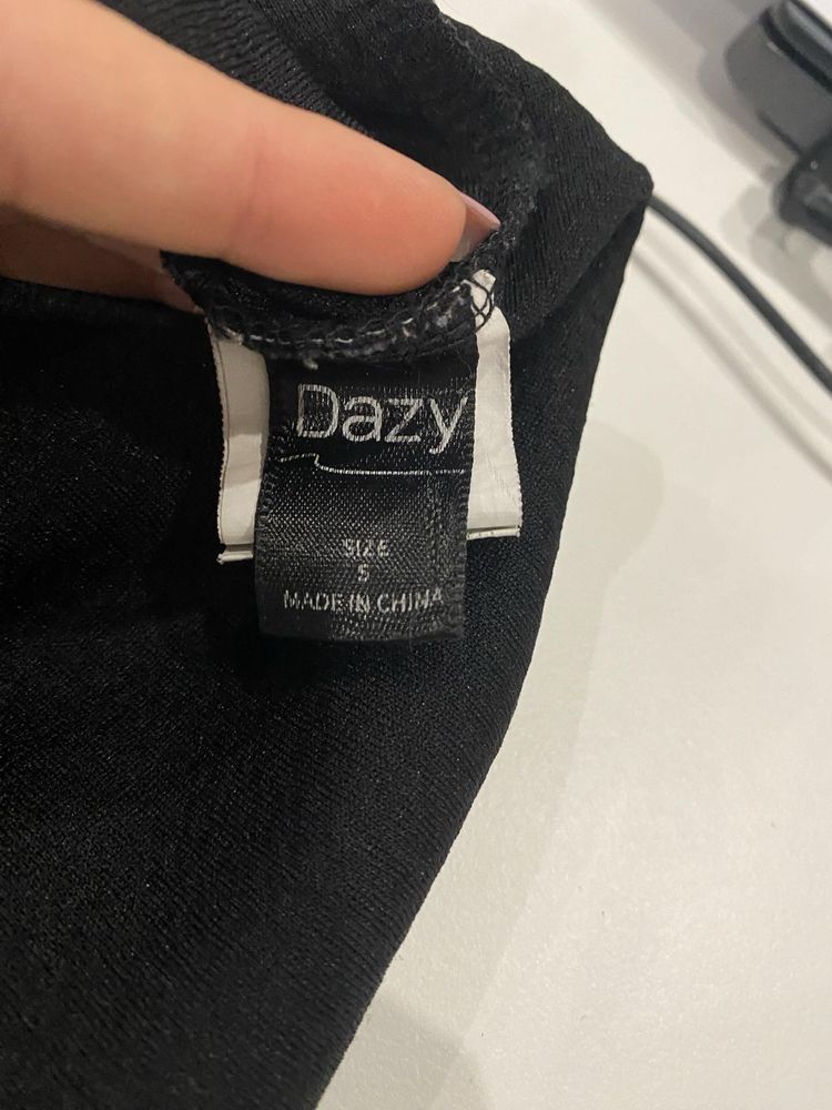 Czarna bluzka Dazy rozmiar s