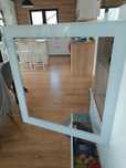 IKEA SINDVIK Drzwi szklane biały szkło bezbarwne 60x64 cm + gratis