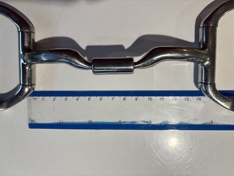 Wędzidło Myler Bits oliwkowe z oczkami