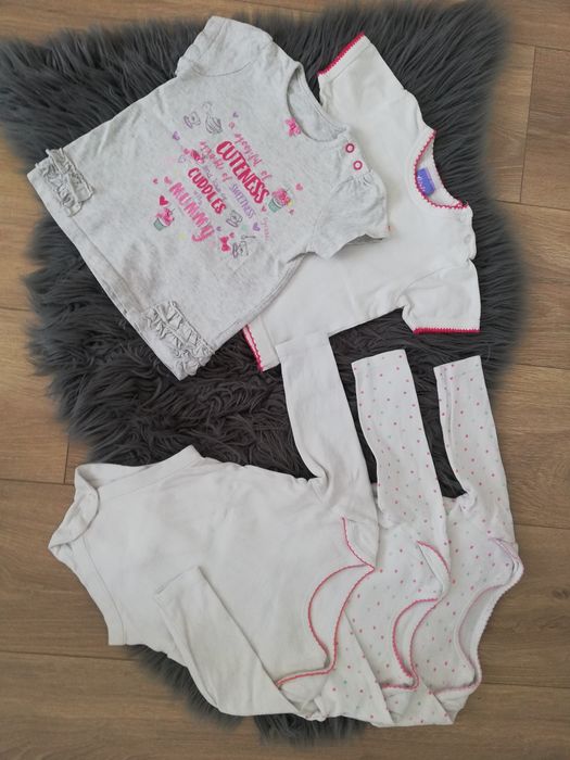 Ubranka dziewczęce 62/68