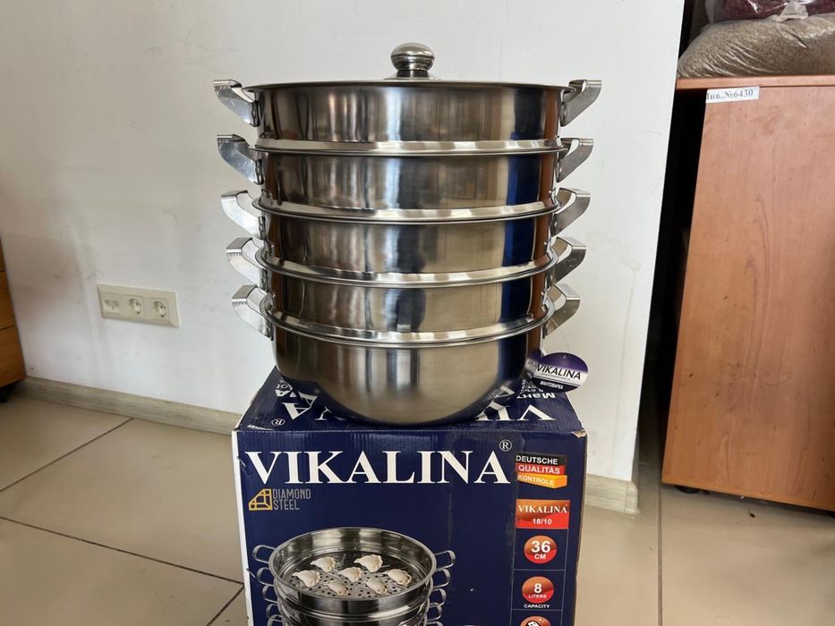 Мантиварка пароварка мантиказан узбецька