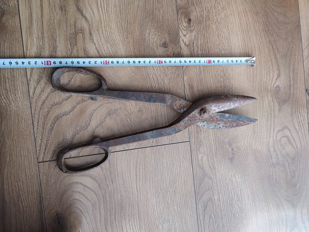 Stare nożyce do blachy 40cm vintage