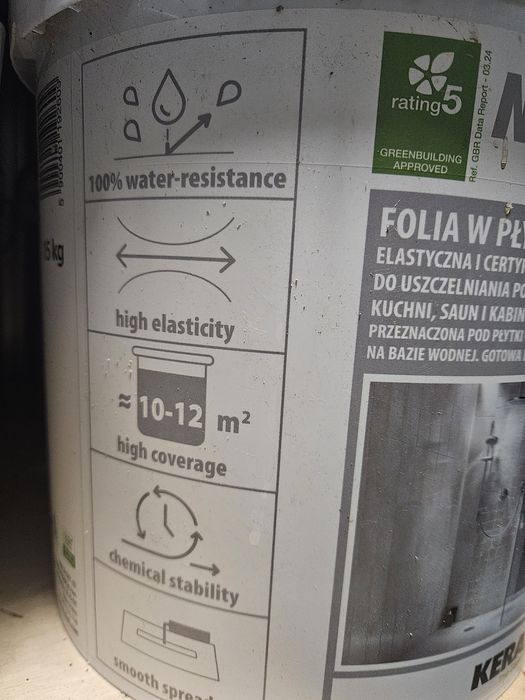 Folia w Płynie hydroizolacja 15kg