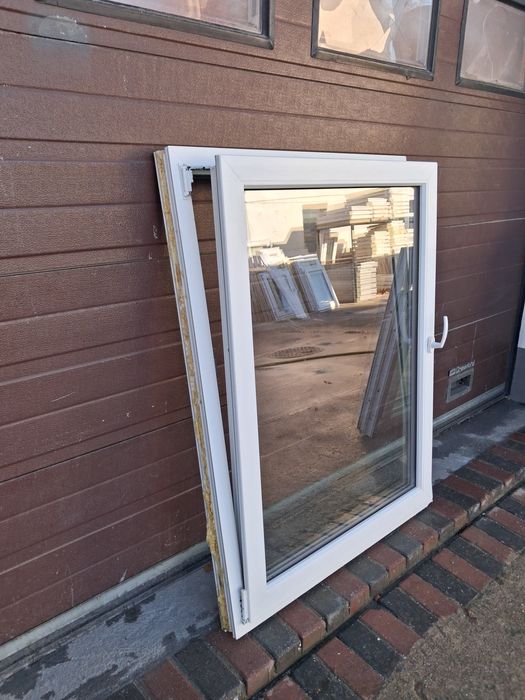 Okna 104x135  pcv plastikowe używane okno DOWÓZ CAŁY KRAJ