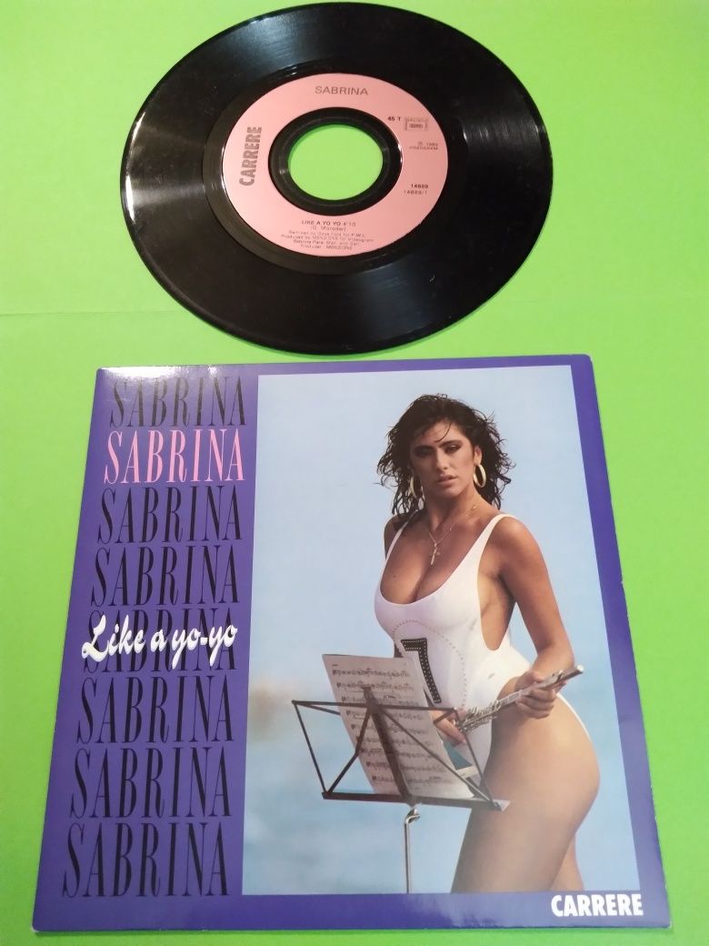 Платівка вінілова SABRINA ф-ми SACEM, 1989р.,Франція.