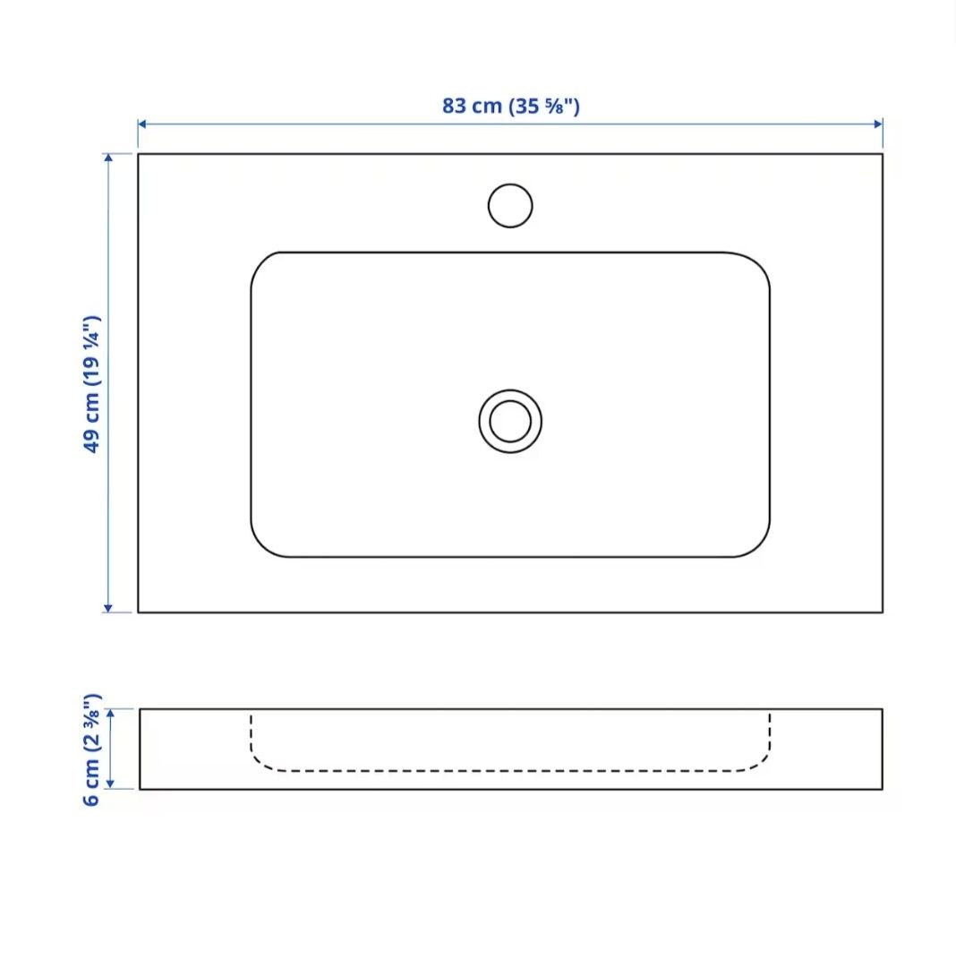 Lavatorio wc ikea  novo