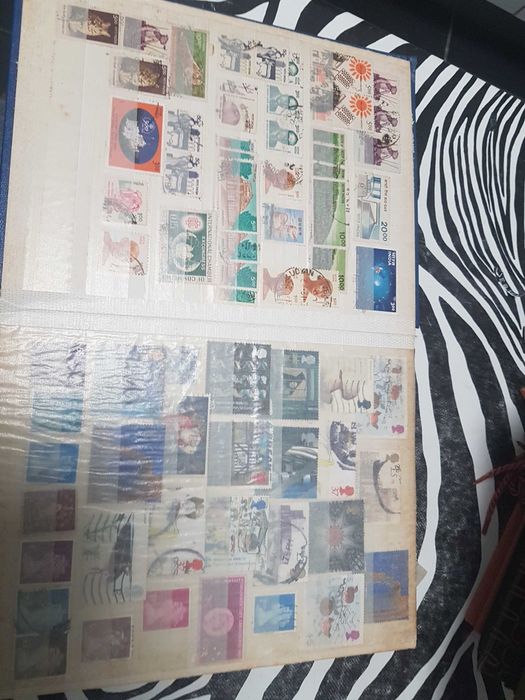 Colecção de selos antigos