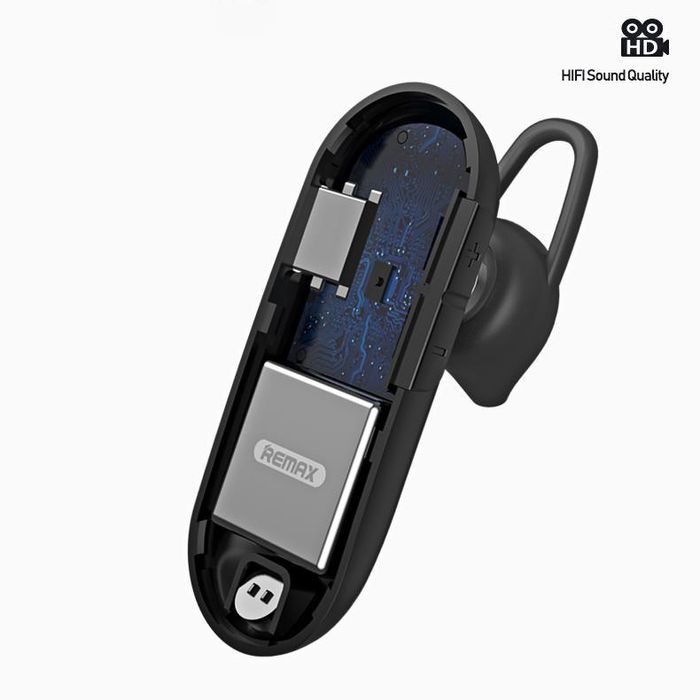 Remax Słuchawka Bluetooth - Rb-T28 (Multi-Point+Edr) Srebrny