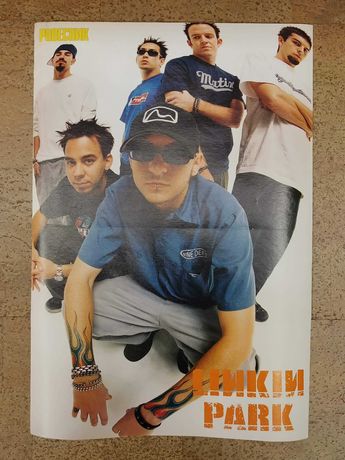 Плакат из 90-ых: Linkin Park / Liv Tyler - 410х280 мм