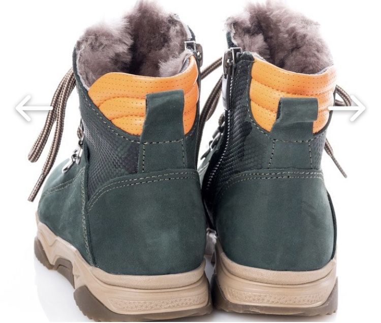 Продам зимние ботинки на натуральном меху из натурального нубука