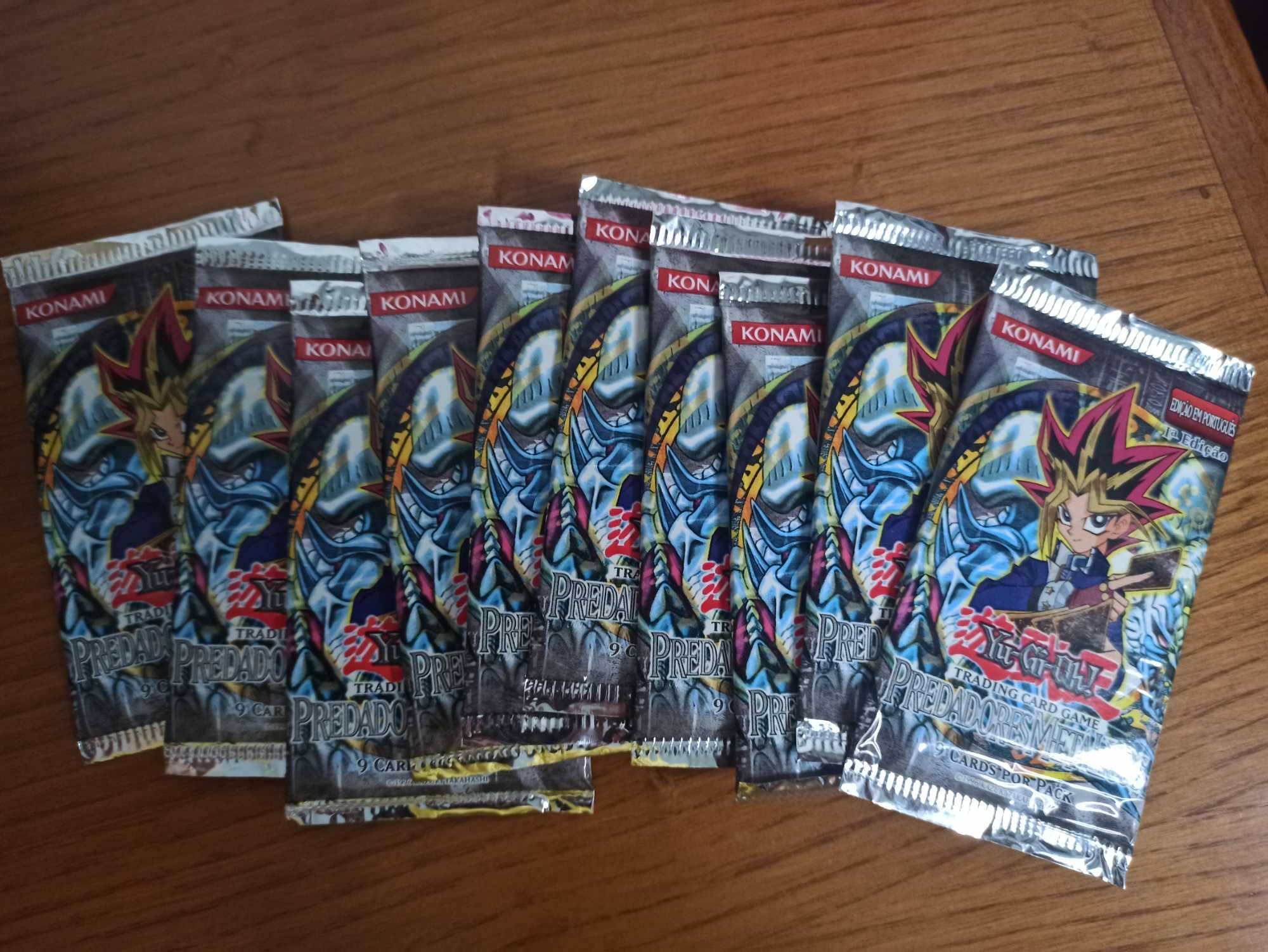 10x YuGiOh Metal Raiders 1st Edition Booster (Portuguese)