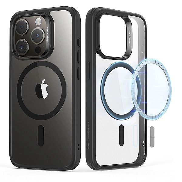 Esr Ch Halolock Magsafe Iphone 15 Pro Max Clear/Black
