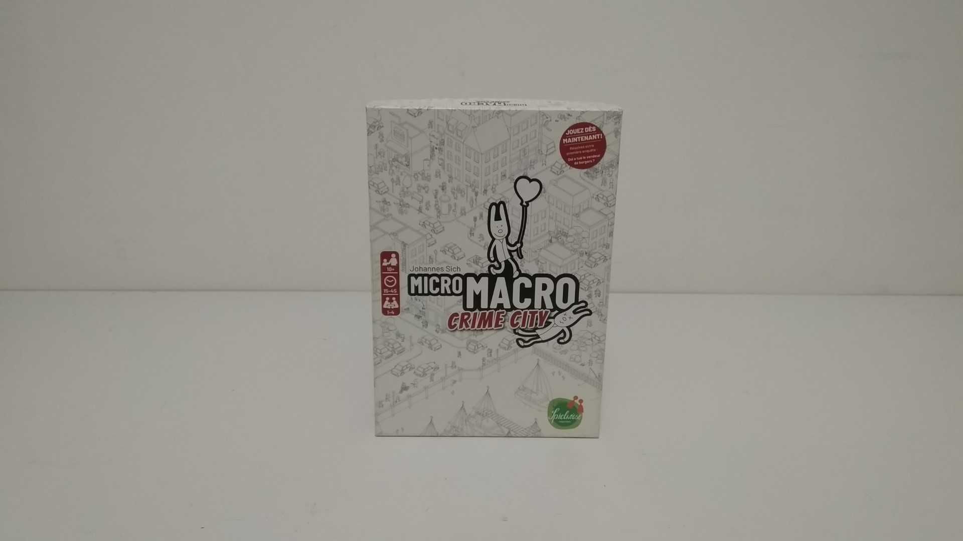 MicroMacro Crime City - Jogo de Tabuleiro