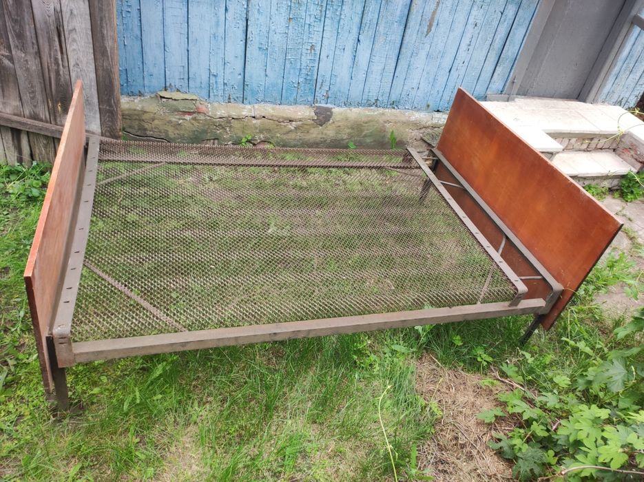 Ліжко двоспальне панцерне